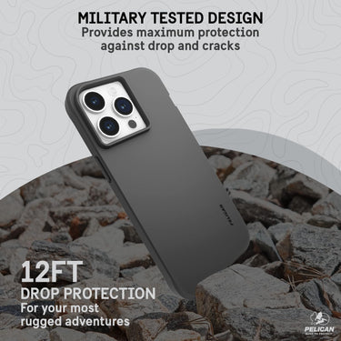 Pelican Ranger Protective Slim Case for iPhone 15 Pro Max - Black